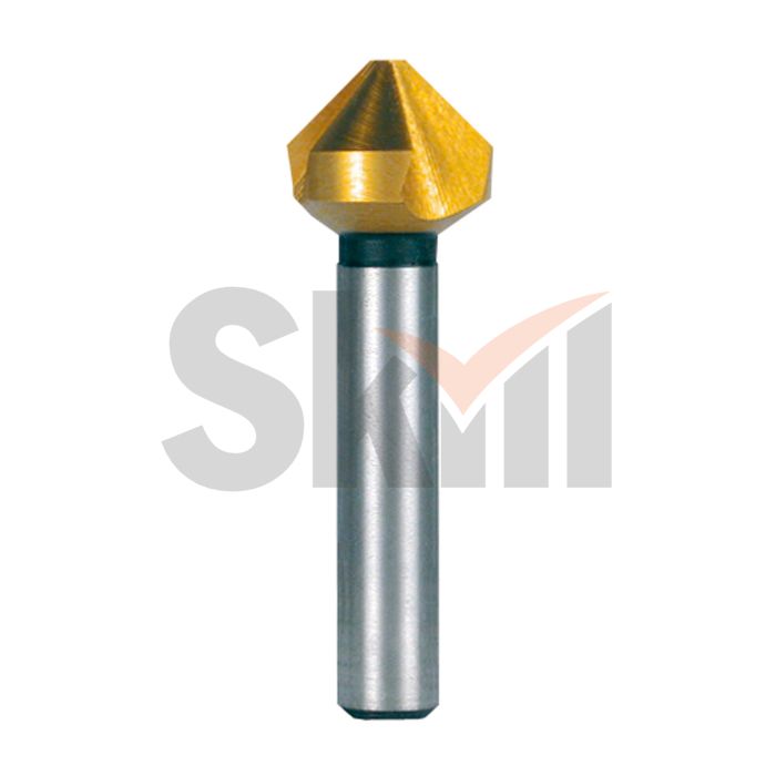 Зенковка по металлу Ruko 90° 37,0мм HSS-G TiN 3z DIN335C L90мм d12мм 102173T