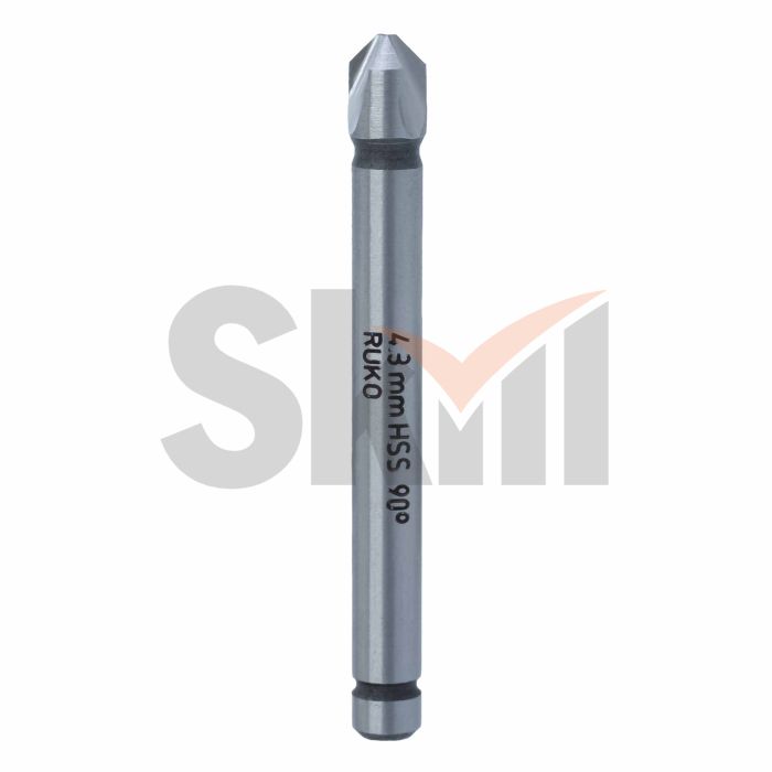 Зенковка ц/х 90° 4,3мм HSS-G 3z DIN335C L50мм d4мм Ruko 102101