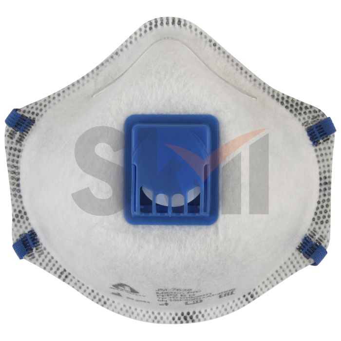 Чашеобразный респиратор с клапаном и угольным слоем (FFP2 R D)