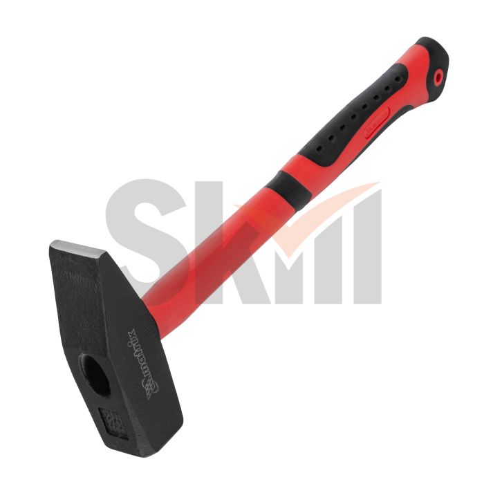 Молоток слесарный, 1500 г, фибергласовая обрезиненная рукоятка Matrix