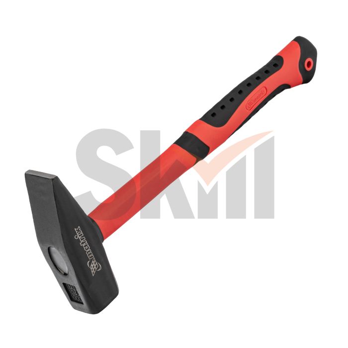 Молоток слесарный, 1000 г, фибергласовая обрезиненная рукоятка Matrix