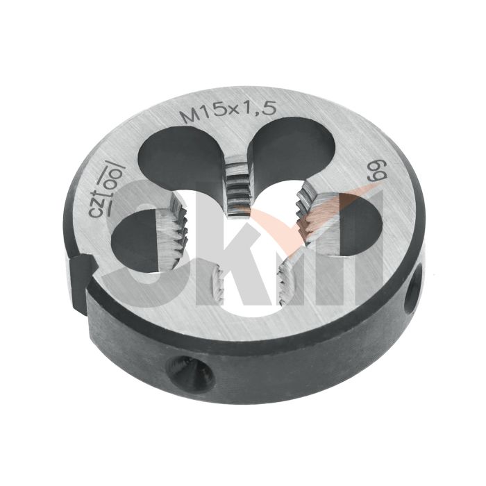 Плашка М15х1,5 DINEN22568 115CrV3 6g 38х10мм Bucovice(CzTool) 210151