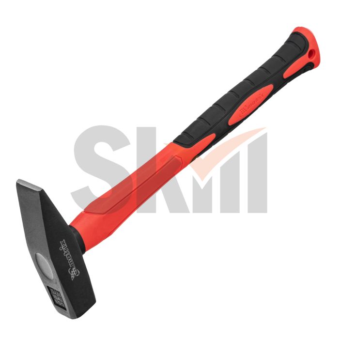 Молоток слесарный optimal, 500 г, фибергласовая обрезиненная рукоятка, квадратный боек Matrix