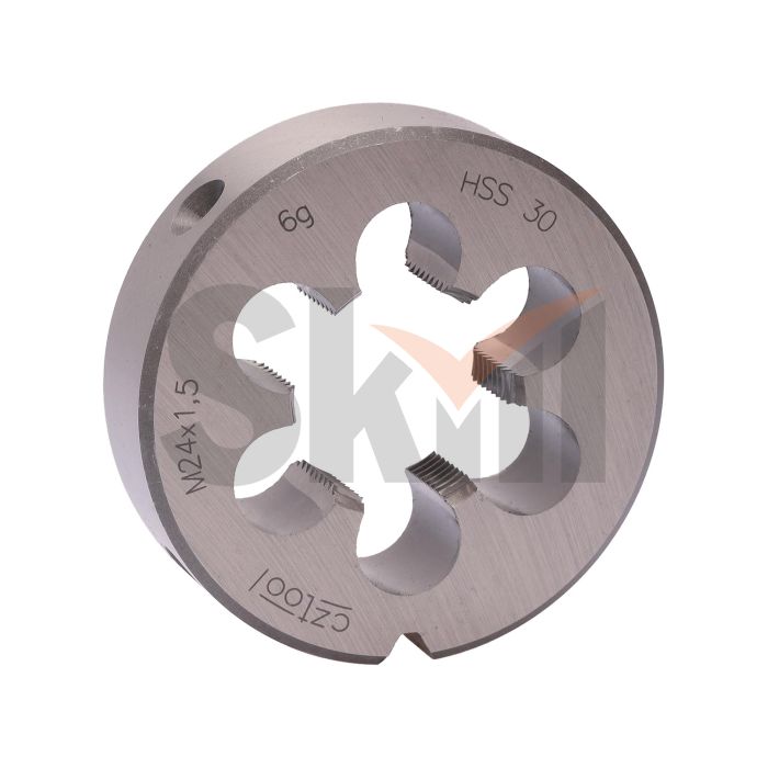 Плашка М24х1,5 DINEN22568 HSS 6g 55х16мм Bucovice(CzTool) 240242