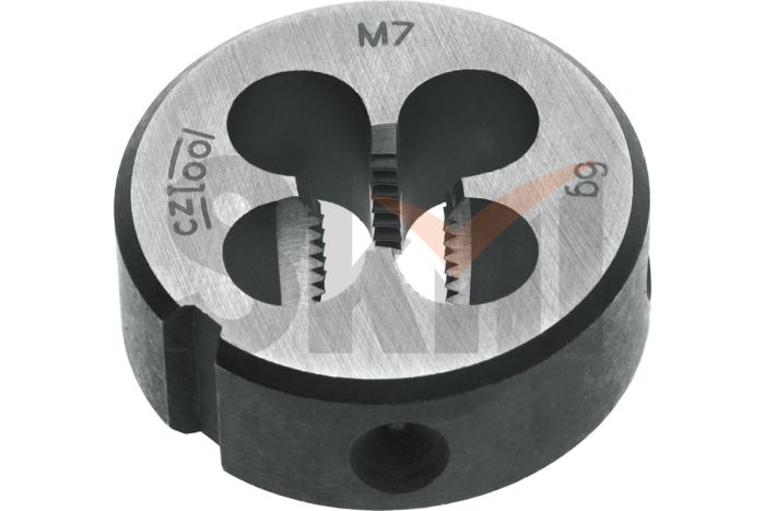 Плашка М 7,0х1,0 DINEN22568 115CrV3 6g 25х9мм Bucovice(CzTool) 210070