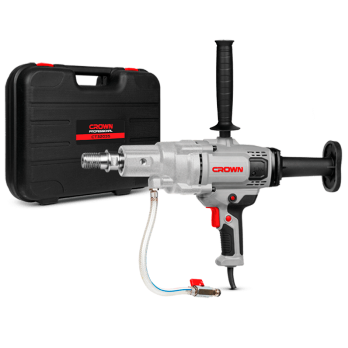 CT32035 BMC CROWN Дрель алмазного сверления 2000Вт, 1-1/4", кирп.159мм, кейс