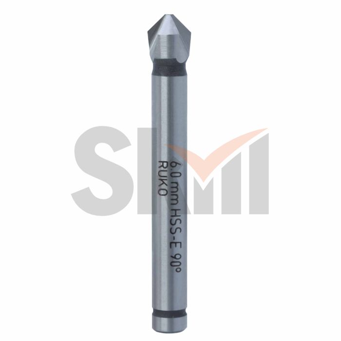 Зенковка ц/х 90° 6,0мм HSSE-Co5 3z DIN335C L45мм d5мм M3(AF) Ruko 102106E
