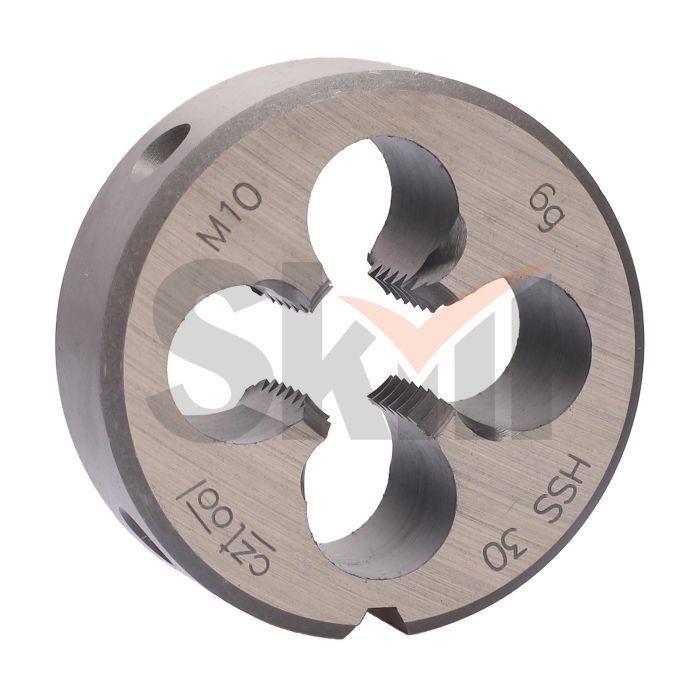 Плашка М10х1,5 DINEN22568 HSS 6g 30х11мм (Стружколом) Bucovice(CzTool) 270100