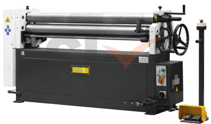 Станок вальцовочный эл.мех. Stalex ESR-2500x0.8,  Ø валков 90мм., 780 кг.