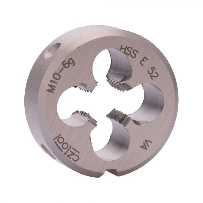 Плашка с стружколомом Bucovice Tools М10х1,5 HSSE-VA DIN EN 22568 6g 30х11мм 300100