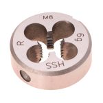 Плашка Terrax by Ruko М8х1,25 HSS DIN EN 22568 6g 25х9мм 237080TX