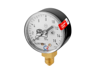 Манометр ТМ-210Р 16,0 МРа ГАЗ ( черн. корп.) ПОВЕРЕННЫЙ