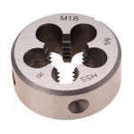 Плашка М18х2,5 DINEN22568 HSS 6g 45х18мм Terrax by Ruko 237180TX