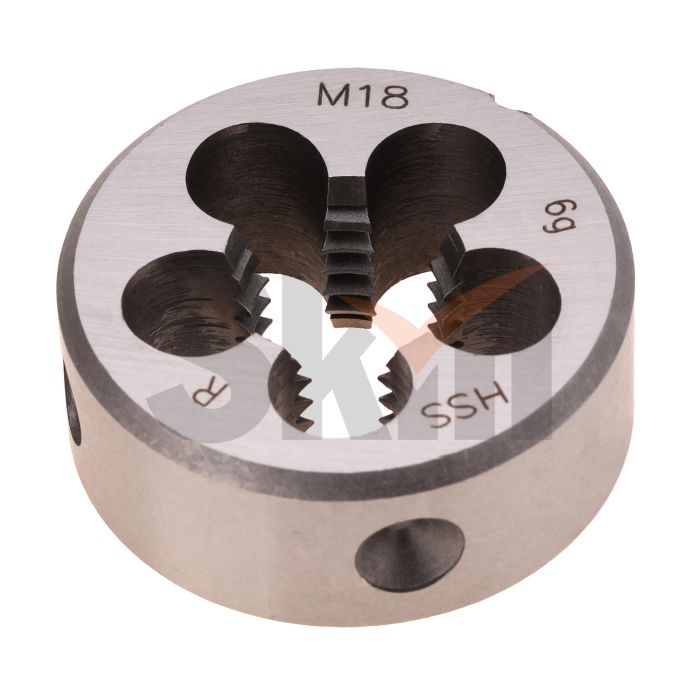Плашка М18х2,5 DINEN22568 HSS 6g 45х18мм Terrax by Ruko 237180TX