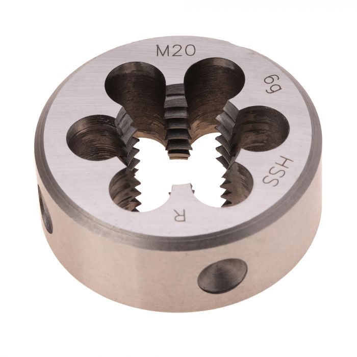 Плашка Terrax by Ruko М20х2,5 HSS DIN EN 22568 6g 45х18мм 237200TX