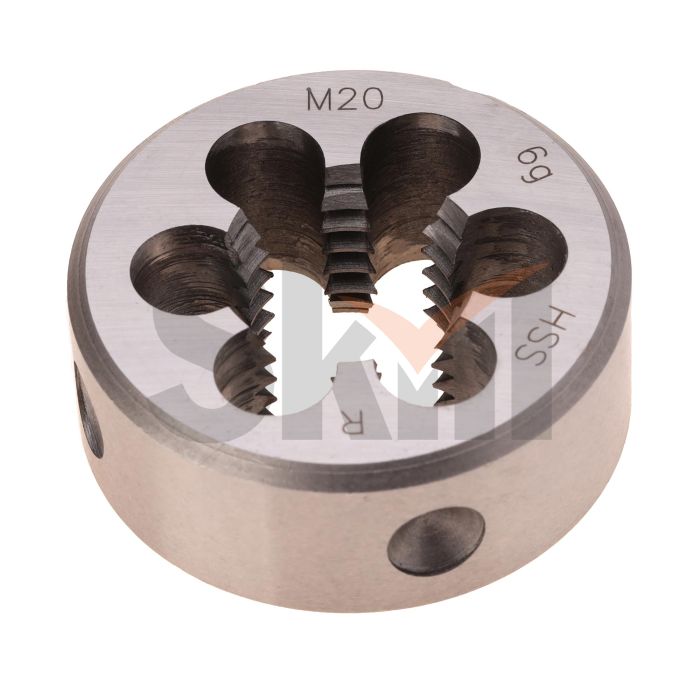 Плашка М20х2,5 DINEN22568 HSS 6g 45х18мм Terrax by Ruko 237200TX