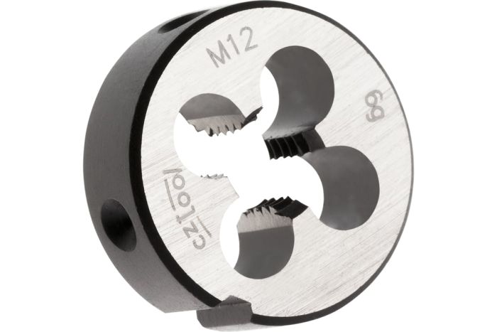 Плашка М12х1,75 DINEN22568 115CrV3 6g 38х14мм Bucovice(CzTool) 210120BT