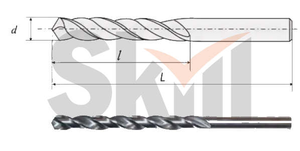 Сверло по металлу  5,1мм, "HAISSER"