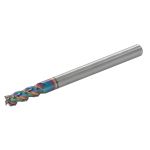 Концевая фреза с плоским торцом для алюминиевых сплавов, 3 зуба, HRC 45, удлиненная 16х50х150