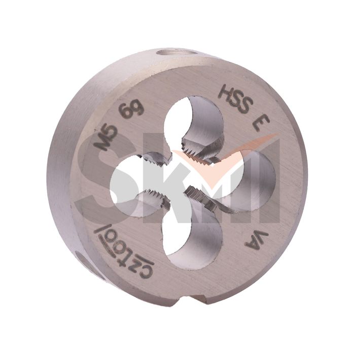 Плашка М 5,0х0,8 DINEN22568 HSSE-VA 6g 20х7мм (Стружколом) Bucovice(CzTool) 300050