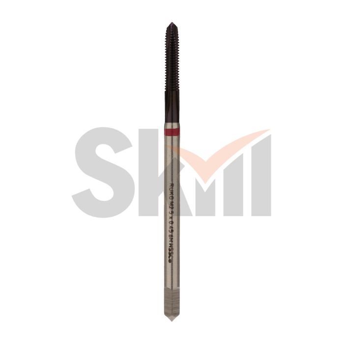 Метчик М 2,5х0,45 (Машинный) DIN371 HSSE-TiALN 6h B/4-5P 50мм a=2,1 Ruko 232025EF