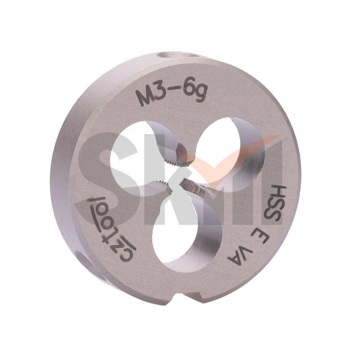 Плашка М 3,0х0,5 DINEN22568 HSSE-VA 6g 20х5мм (Стружколом) Bucovice(CzTool) 300030