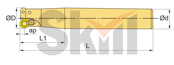 EMR-4R-16-200-C16-2T Фреза концевая со сменными пластинами
